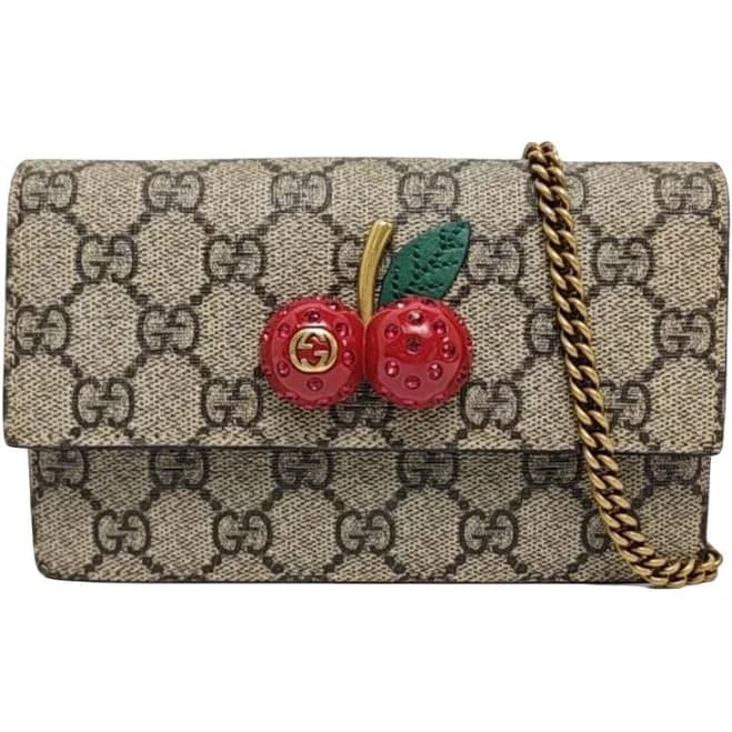 Gucci Original Gg Supreme Coated Canvas Crossbody Mini