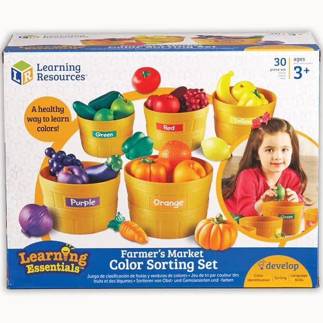 Learning Resources Farmer's Market Color Sorting Set