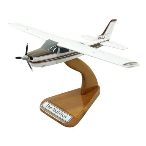 Cessna T210N Centurion Wooden Scale Model Airplane Replica By Aviator Gear