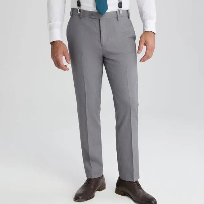 Men's Light Grey Dress Pants