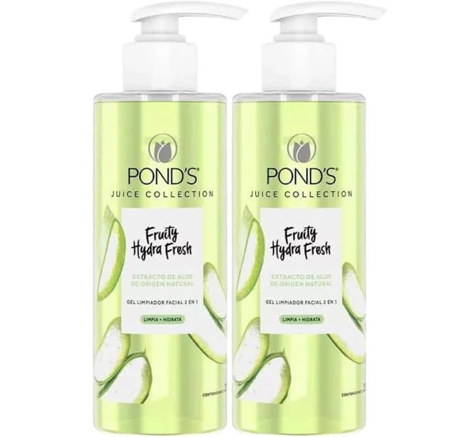 Pond’s Juice Collection Fruity Hydra Fresh Aloe Vera Facial Gel Clean,