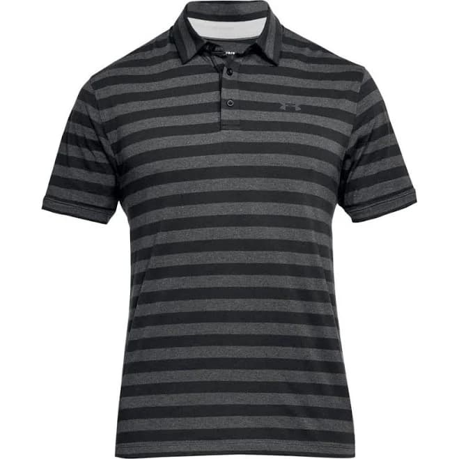 Under Armour Men's Charged Cotton Scramble Stripe Golf Polo
