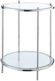 Breighton Home Royal Crest 2 Tier Round End Table