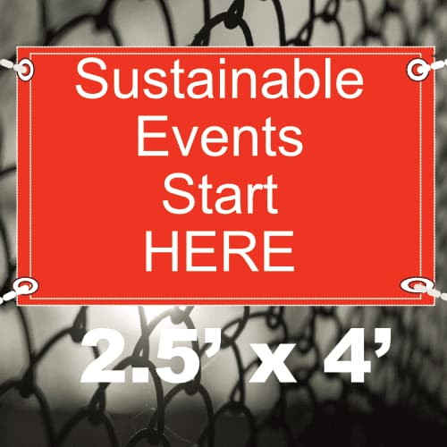 Outdoor Signage For Events | Ecofriendly Banners | TexBanner