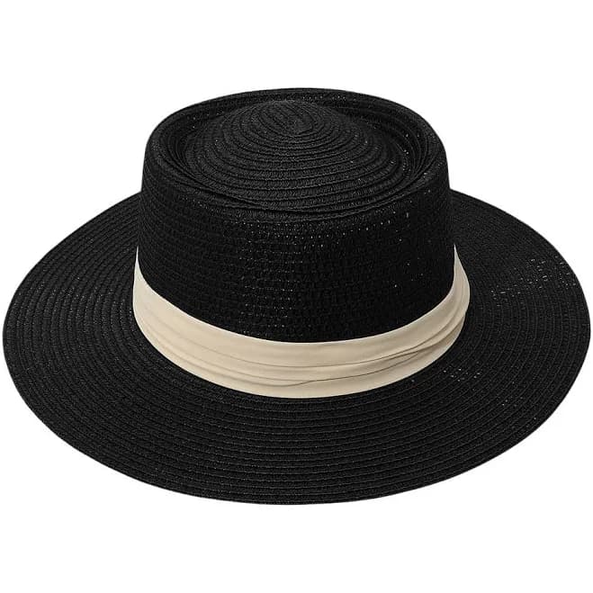 Straw Boater Hat