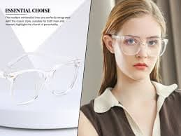 Amazon.com: PANNER Oversized Square Blue Light Blocking Glasses for Women Men Anti Glare Reduce Eyestrain Computer Glasses(Black) : Health & Household