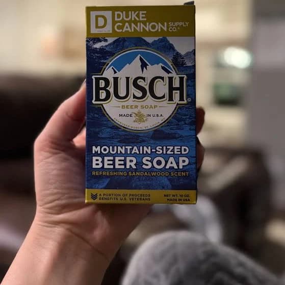 Duke Cannon Busch Beer Soap