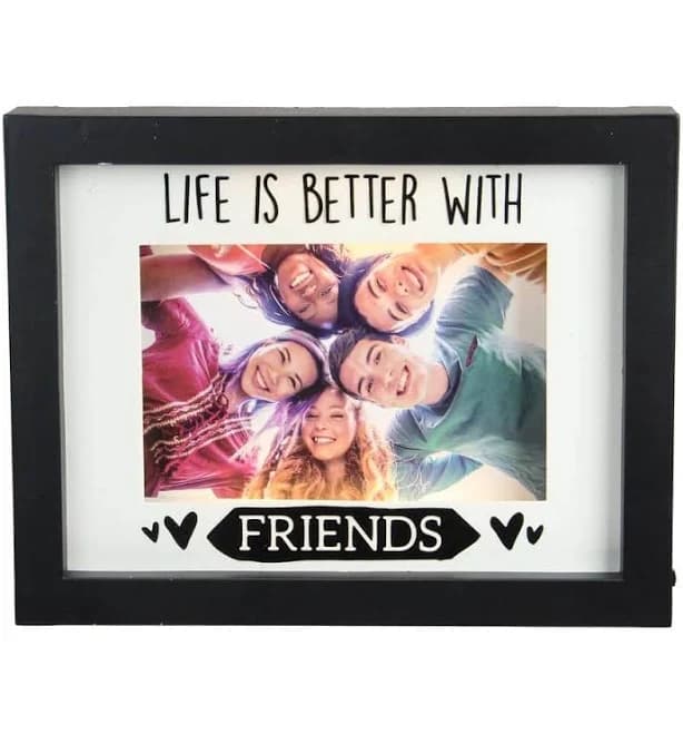 Northlight Life Is Better with Friends Matted Lighted Digital Frame