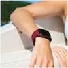 Colorado Avalanche Burgundy Debossed Silicone Apple Watch Band