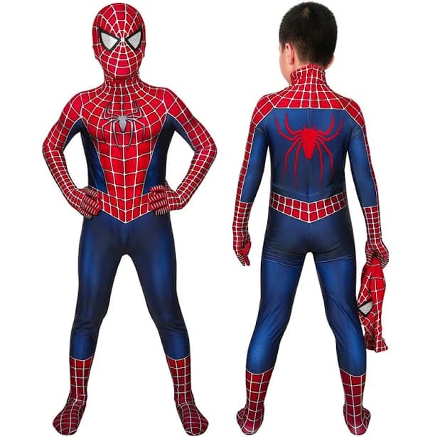 Spider-Man 2 Tobey Maguire Kids Cosplay Suit