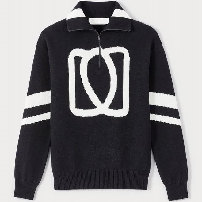 Graphic Knit Sweater
