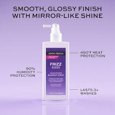 Amazon.com : John Frieda Frizzease Smooth Operator Blowout Spray, Texture Spray for Hair, Hair Gloss in a Spray, Heat Protection Spray for Hair, 6.77 Oz : Beauty & Personal Care