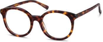 Tortoiseshell Round Glasses #4412425 | Zenni Optical
