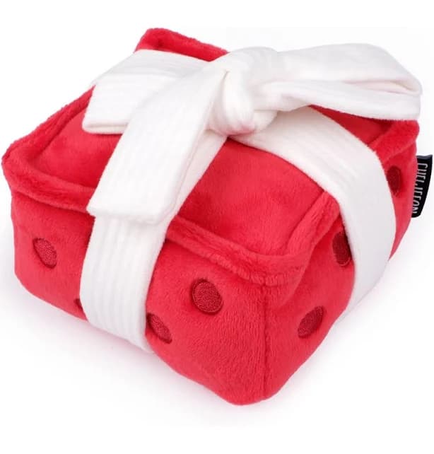 chewffon Gift Box Dog Squeaky & Crinkle Snuffle Toy