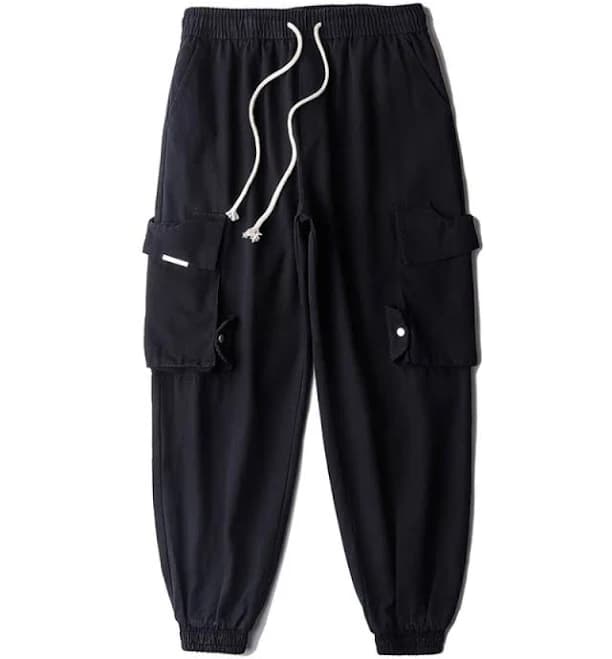 Men's Loose Large-Pocket Cargo Pants