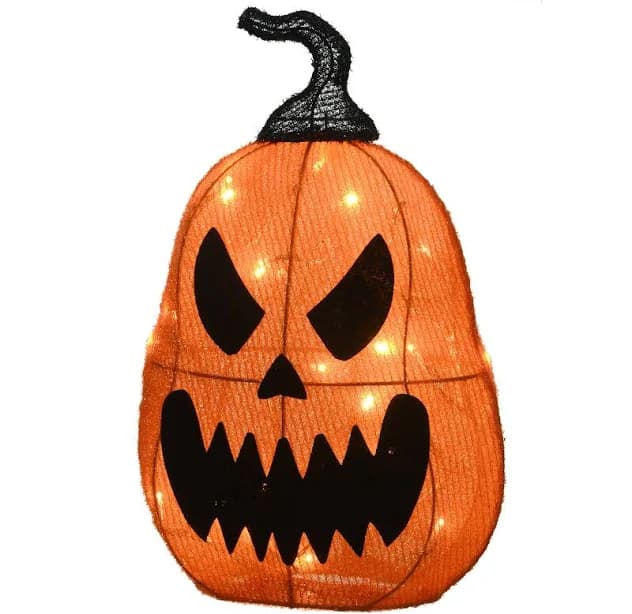 National Tree Company Scary Jack-O-Lantern