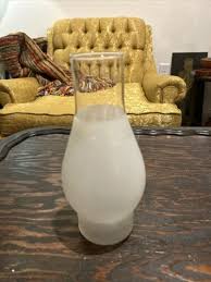 Frosted Hurricane Lamp Shade-8.5" high 2 7/8” | eBay