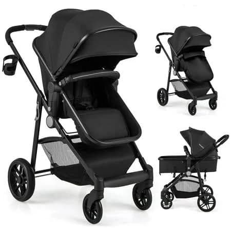 Babyjoy 2 in 1 Foldable Baby Stroller