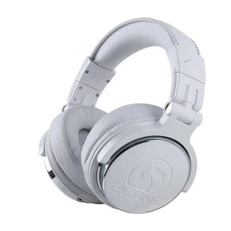 2canz Pro Matte White Over-Ear Professional Wireless Headphones