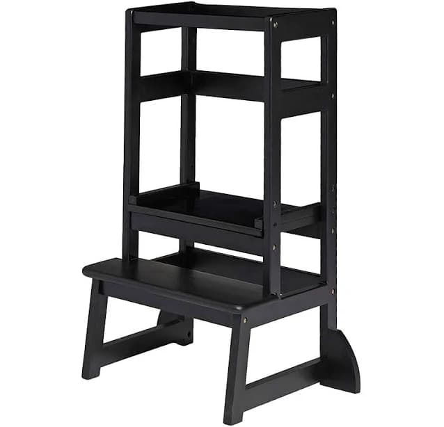 SDADI Mother's Helper Adjustable Height Kids Kitchen Step Stool