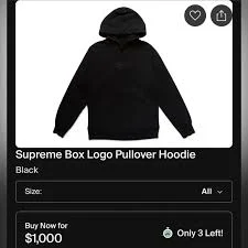 Supreme Box Logo Pullover Hoodie