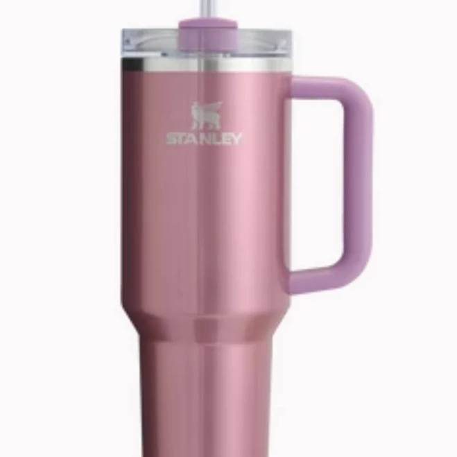 Stanley Mauve Shimmer The Quencher H2.0 Flowstate Tumbler 40oz - New Home