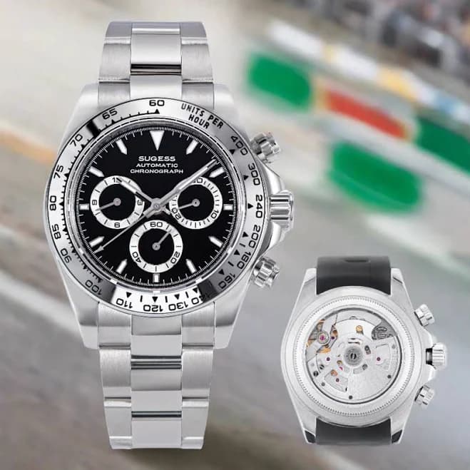Sugess Watch Chrono Racing