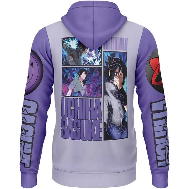 Uchiha Sasuke Shippuden Lightweight Hoodie