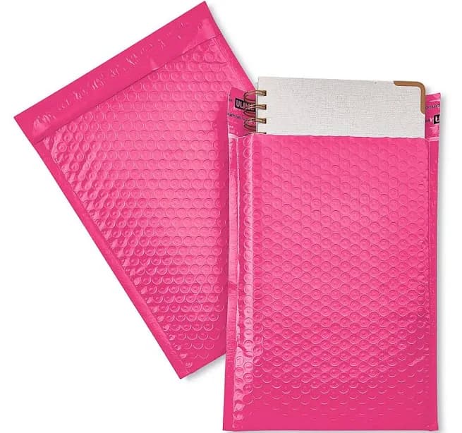ULINE Economy Colored Poly Bubble Mailers