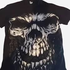 Grunge Skull shirt (Affliction inspired) graphic tee shirt