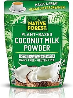 Native Forest Coconut Milk Powder - Vegan Coconut Cream Powdered Creamer, Dairy Free, Gluten Free - 5.25 ounce Bags (Pack of 6)