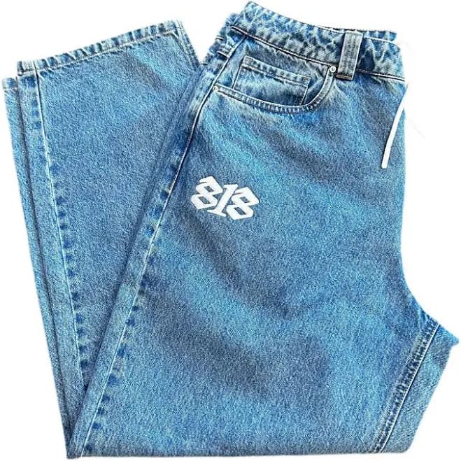 818 Skate Denim Drawstring Pants