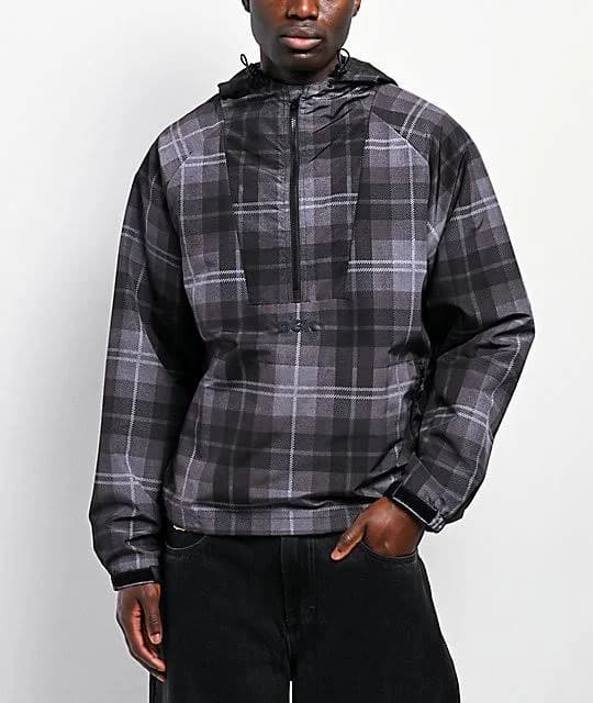 DGK District Plaid Anorak Jacket