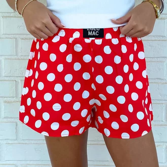 Lulu Mac Polka Dot Shorts