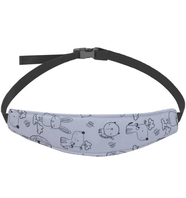 Baby Car Seat Head Support Strap
