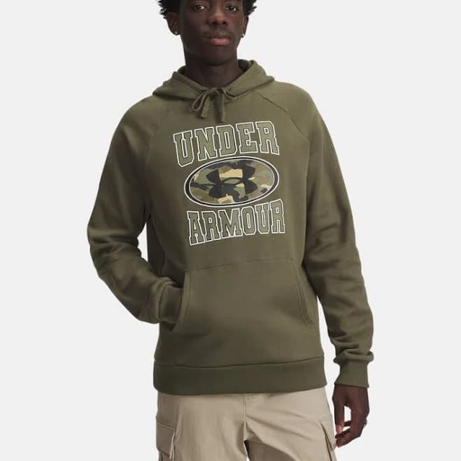 Men's Under Armour Rival Camo Print Sweatshirt