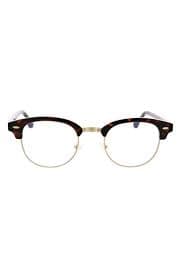 Oscar de la Renta 49mm Retro Half Rim Blue Light Blocking Reading Glasses | Nordstromrack