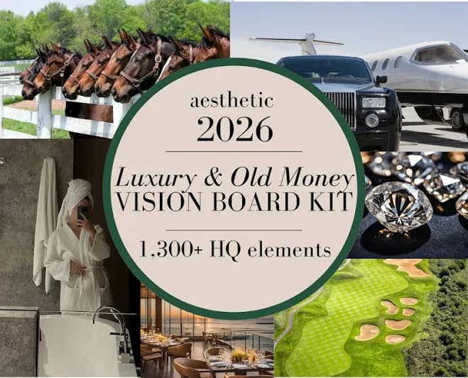 Luxury Vision Board Kit, Vision Board, Vision Board Printables, Vision Board Template, Prayer Board, Vision Board Party, Manifestation, Gift