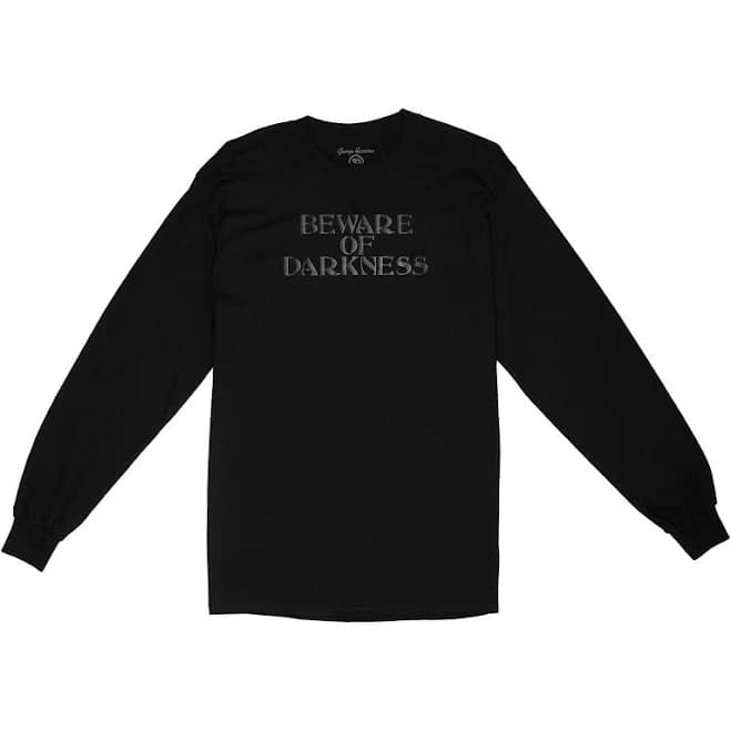 Beware of Darkness Puff Print Long Sleeve T-Shirt