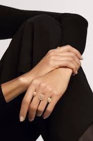 Extrait de Camélia Transformable Ring Rose Gold | CHANEL