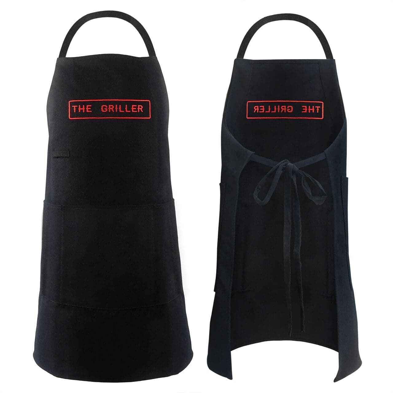 EvridWear The Griller Professional Cooking BBQ Apron with Adjustable Bib, 5 Pockets - Walmart.com