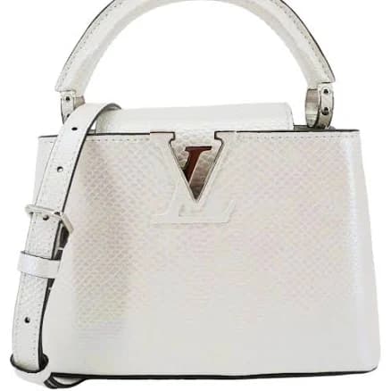 Louis Vuitton Women's Mini Capucines Leather Bag