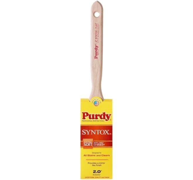 Purdy Syntox Flat Nylon Angle Paint Brush