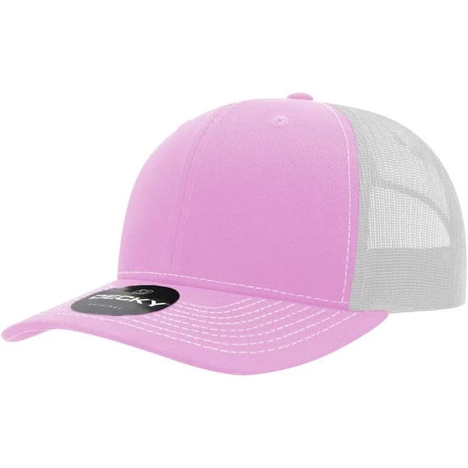 Decky 6031 Mid Profile Structured Contra-Stitch Trucker Hat