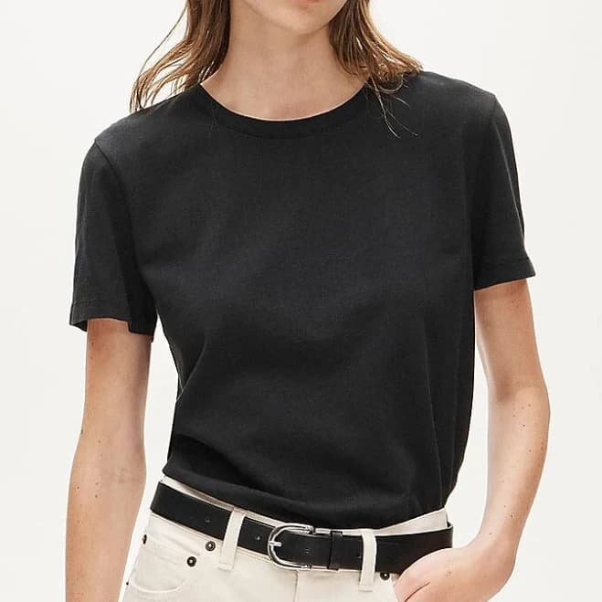 J.Crew Women's Vintage Jersey Classic-Fit Crewneck T-Shirt