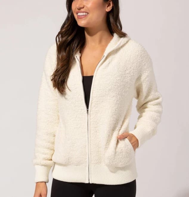 Threads 4 Thought Women's Vivi Boucle Zip Hoodie