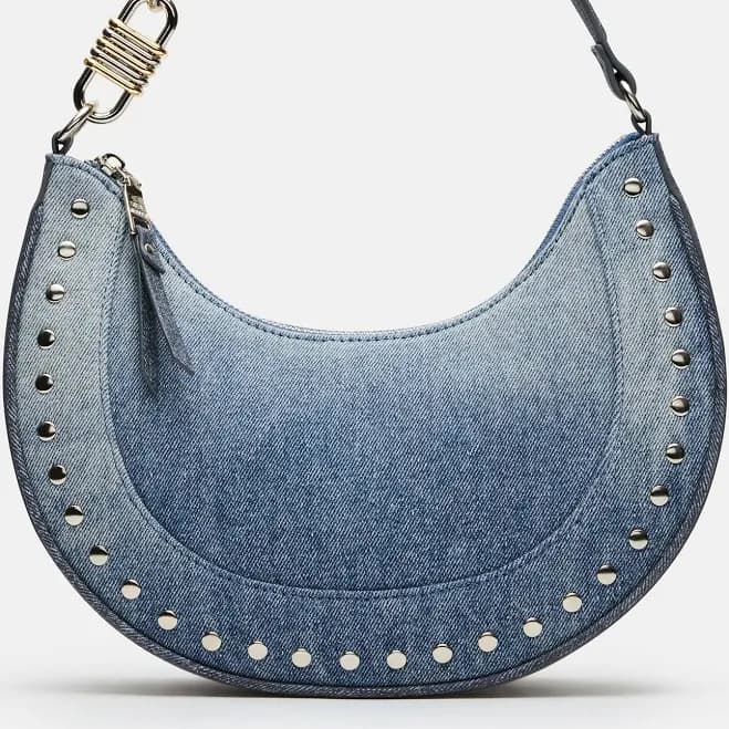 Steve Madden Women's BLIAMM-D Denim Shoulder Bag