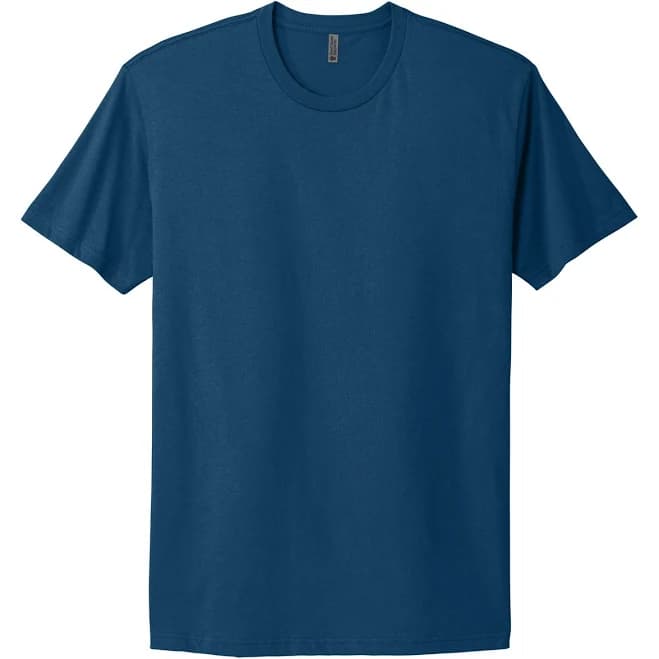 Next Level 3600 Wholesale Premium Cotton Plain t shirt Cool Blue Smal