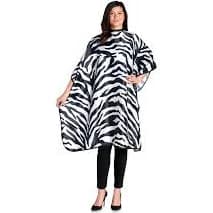 Salonchic Zebra Cutting Cape