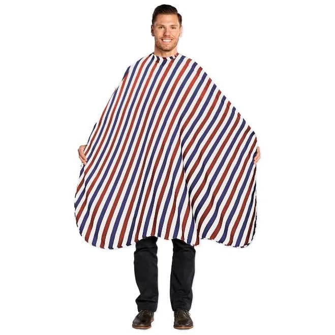 Scalpmaster Modern Striped Cutting Cape